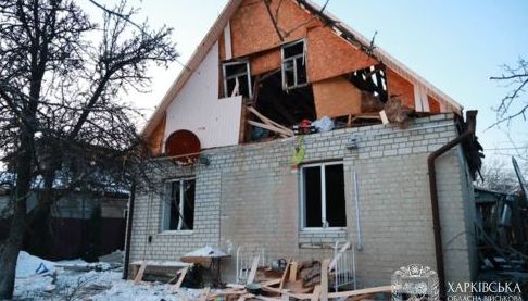 Серйозні пошкодження житлової забудови Харкова після російського удару