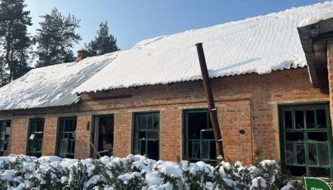Обстріл Харківщини: Пошкоджено лісництво та господарські споруди