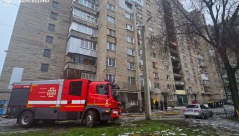 Трагічна пожежа в багатоповерхівці Харкова: загиблий встановлюється
