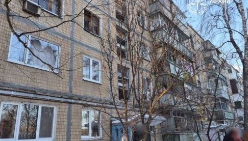 В Харкові розслідують обстріл житлового будинку російським дроном