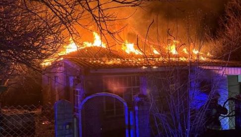 Зміїв: У ніч на 18 лютого ліквідовано пожежу в житловому будинку