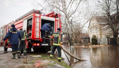 Підтоплення в Харковатрай областях через танення снігу