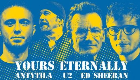 U2 та ‘Хартія’ представили кліп, присвячений українським захисникам