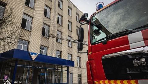 Пожежа в офісному приміщенні Харкова: оперативна ліквідація