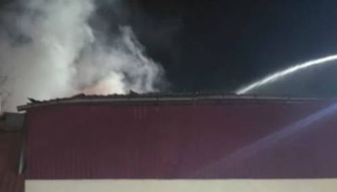 Під Харковом зафіксовано обстріл цивільного підприємства