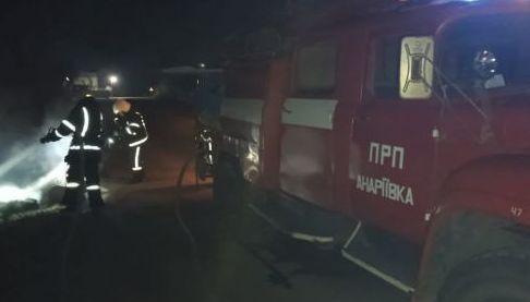 Пожежа на мотоциклі в Андріївці: причиною стала несправність електромережі