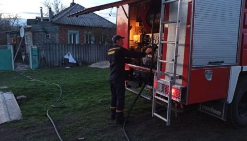 Пожежа в приватному будинку на Харківщині