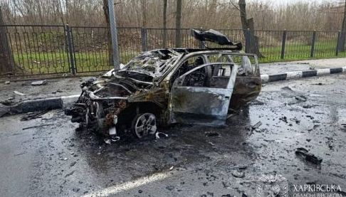 Наслідки атаки дрона в Шевченківському районі Харкова