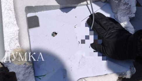 Виявлення антени “Старлінк” на російському БПЛА у Харкові