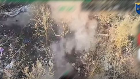 Знищення техніки росіян на Богодухівському напрямку