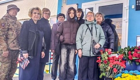 Вшанування пам’яті загиблого бійця Нацполіції у Харкові