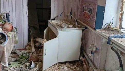 Атака на будівлю старостату в Харківській області