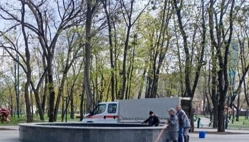 Фонтан у Фентезі-парку Харкова: підготовка до відкриття