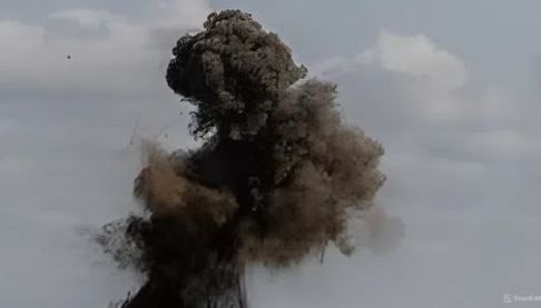 Влучання російського дрона у Харківській області: постраждалий
