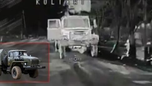 Прикордонники завдали удару по російській техніці на Харківщині