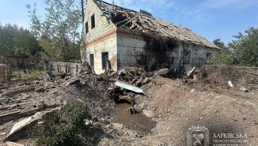 Наслідки ракетного обстрілу Балаклії: є постраждалий