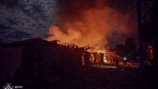 Наслідки нічних ворожих обстрілів Ізюмського району: звіт ДСНС