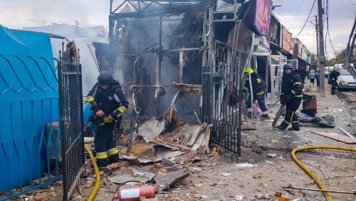 Наслідки російського обстрілу ринку в Лозовій: стан постраждалих